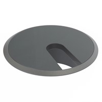 Powerdot Grommet - black grommet with black cover